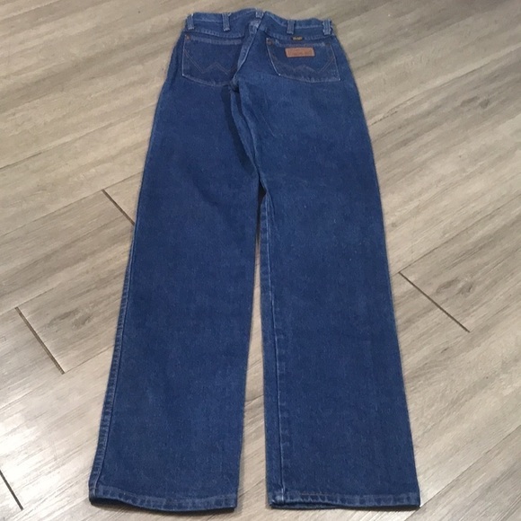 Wrangler VTG Cowboy Cut Medium Wash Jeans size 5x36 - Picture 3 of 11